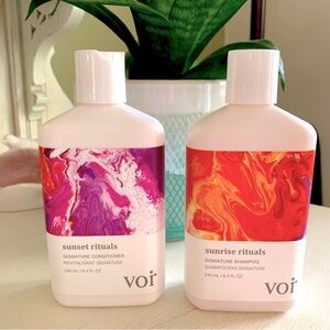 VOIR Sunrise Rituals: Signature Shampoo & Conditioner